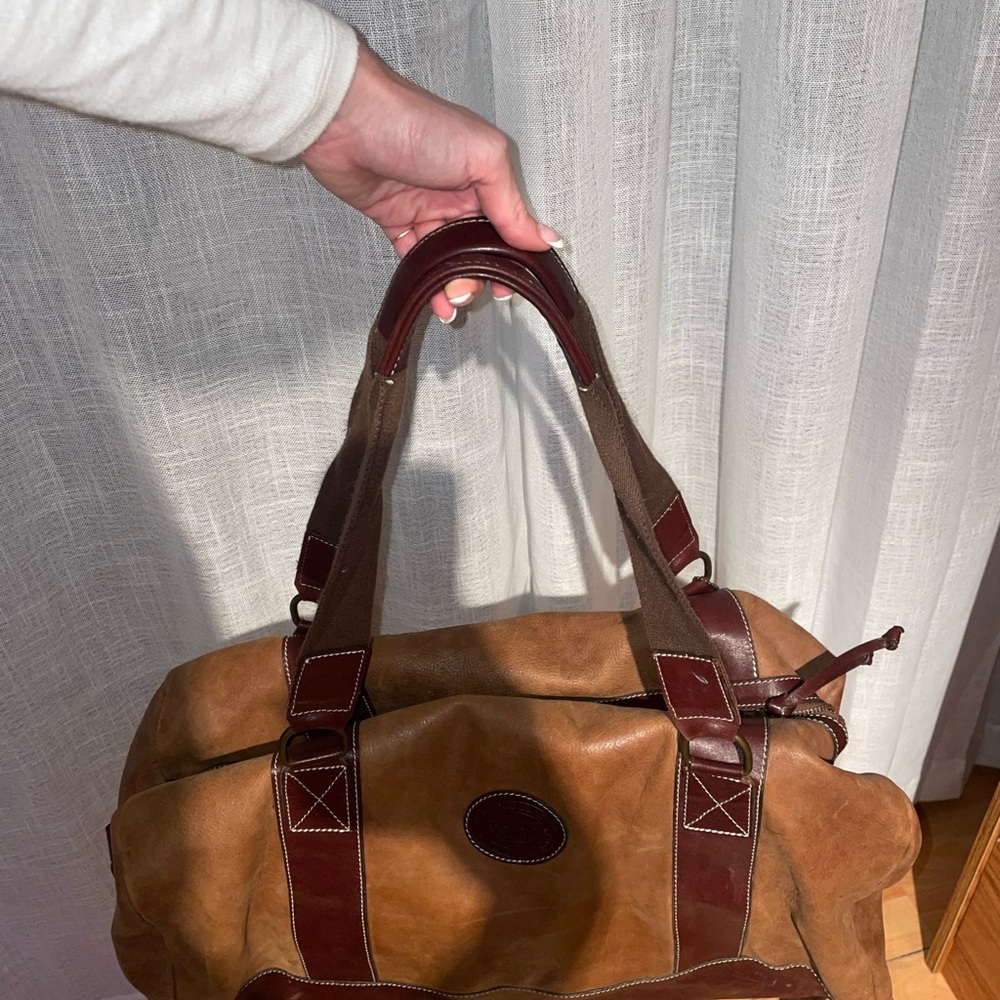 Roots Genuine Leather Unisex Bag